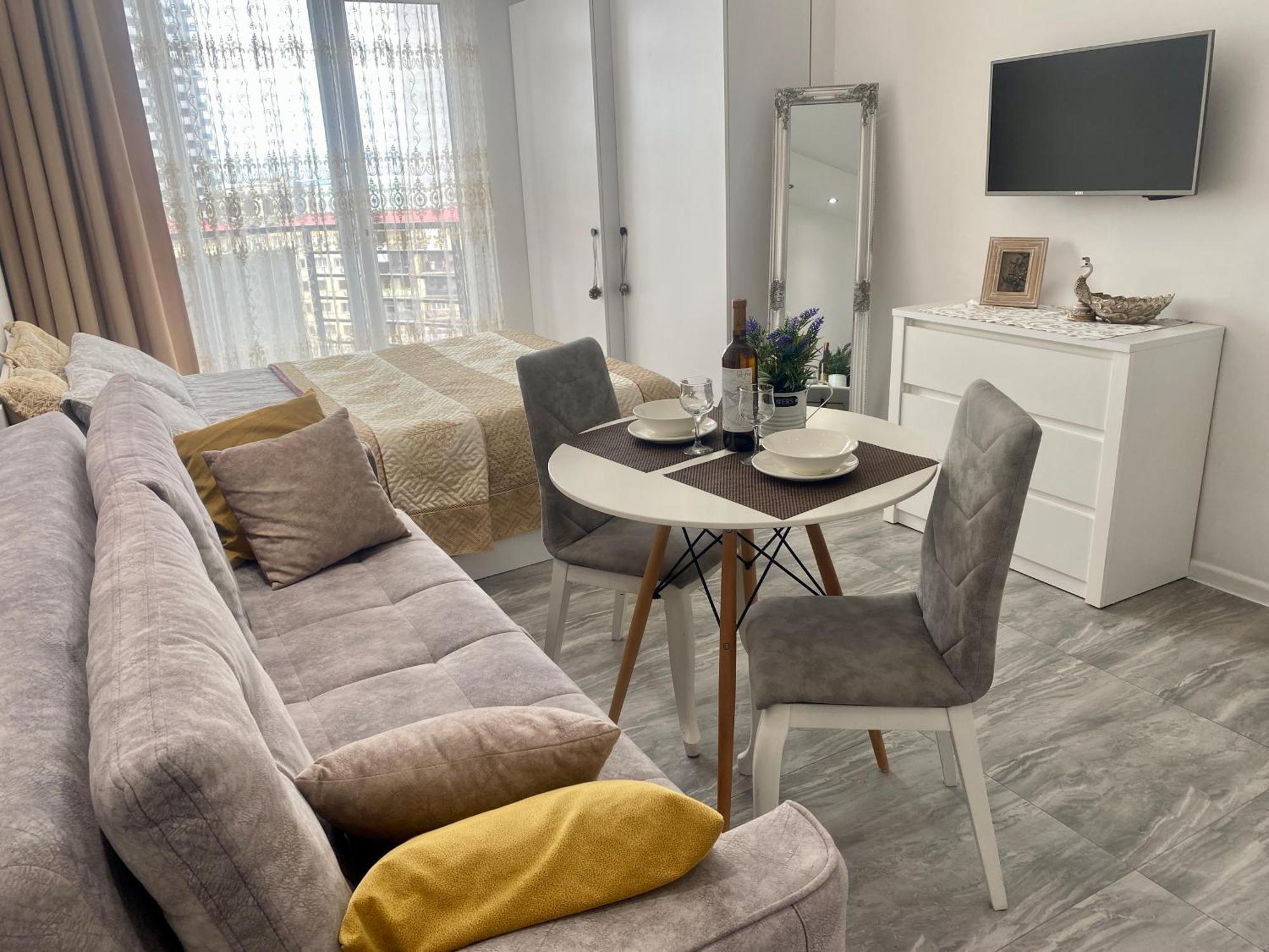 Apartmán Pirosmani 18D, 12 Floor Batumi Exteriér fotografie